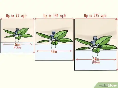 Image titled Size a Ceiling Fan Step 2