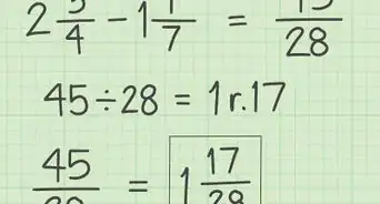 Subtract Fractions