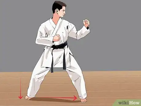 Image titled Block Punches in Karate Step 1