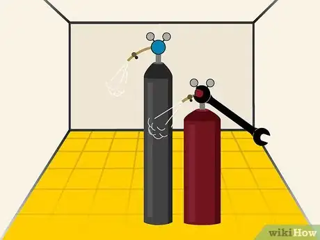 Image titled Set Up an Oxy Acetylene Torch Step 07