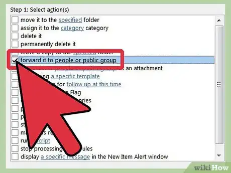 Image titled Create a Rule in Outlook to Forward Mail Step 24