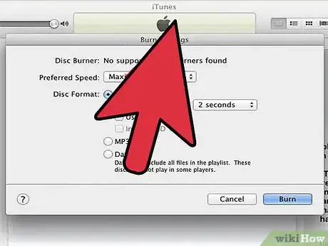 Image titled Burn a CD Using Mac OS X Step 5