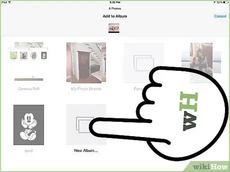 Image titled Rearrange Photos in an iPad Photo Album Step 3