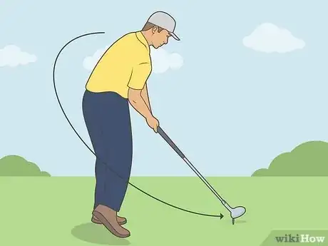 Image titled Maintain Spine Angle in Golf Swing Step 11