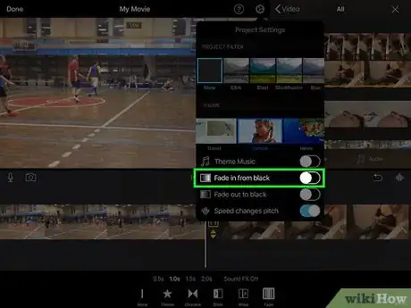 Image titled Add Fade in iMovie Step 6