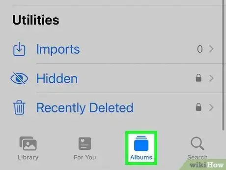 Image titled Make a Private Album on an iPhone Step 6