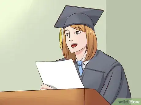 Image titled Add Humor to a Graduation Speech Step 12