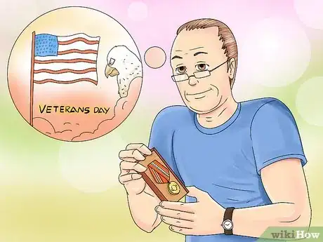 Image titled Wear Medals on Civilian Clothes Step 1