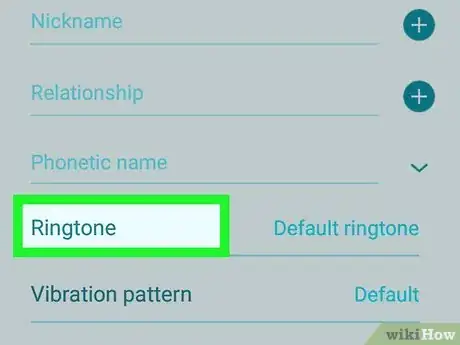 Image titled Set a Ringtone for an Android Contact Step 6