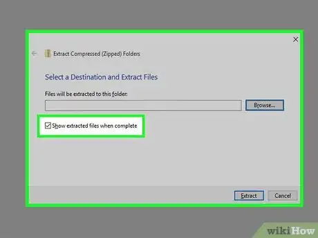 Image titled Unzip a File Step 3