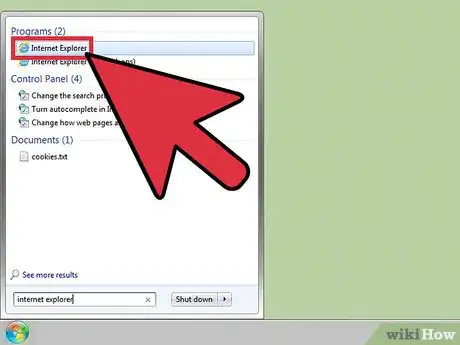 Image titled Open Internet Explorer Step 3
