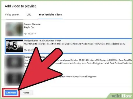 Image titled Add a Video to Your Favorites on YouTube Step 5