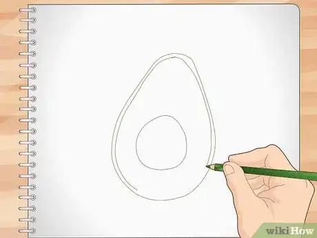 Image titled Draw an Avocado Step 8