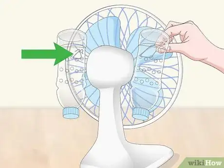 Image titled Make an Easy Homemade Air Conditioner from a Fan and Water Bottles Step 7