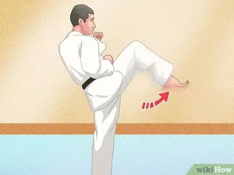 Image titled Perform a Taekwondo Front Kick Step 9