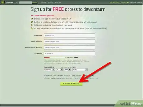 Image titled Join Deviantart Step 3