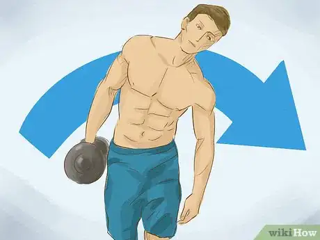 Image titled Work out With Dumbbells Step 11