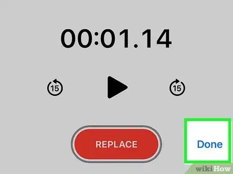 Image titled Record a Voice Memo on an iPhone Step 10