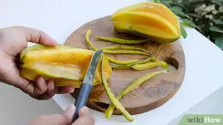 Image titled Cut a Starfruit Step 4