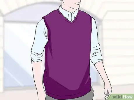 Image titled Wear a Sweater over a Dress Shirt Step 7