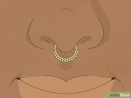 Image titled When Can I Change My Septum Piercing Step 2