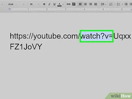 Image titled Change a Shortened YouTube URL into a Regular URL Step 4