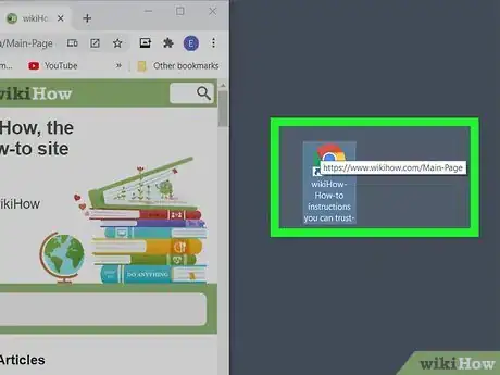 Image titled Put a Shortcut to a Website on Your Desktop Step 6