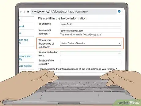 Image titled Contact the World Health Organization (WHO) Step 6