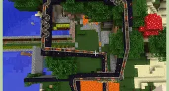 Make a Minecart in Minecraft