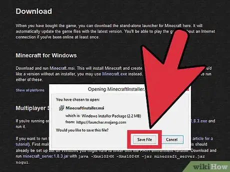 Image titled Install Minecraft Step 2