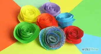 Make a Rainbow Rose