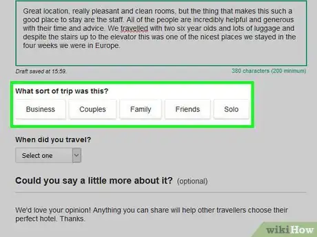 Image titled Write a Review on TripAdvisor Step 11