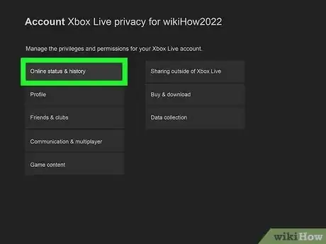 Image titled Appear Offline on Xbox Step 23