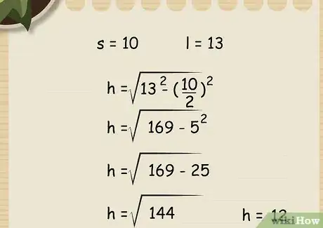 Image titled Calculate the Volume of a Square Pyramid Step 08