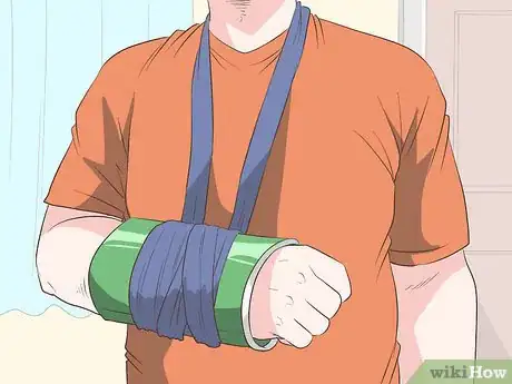 Image titled Make a Sling for Your Arm Step 10