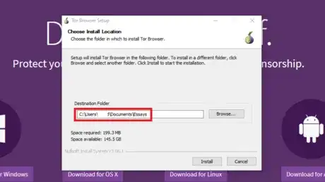 Image titled Tor Install to Windows Folder