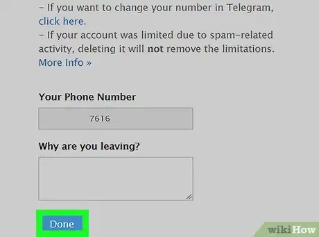 Image titled Delete a Telegram Account on PC or Mac Step 7