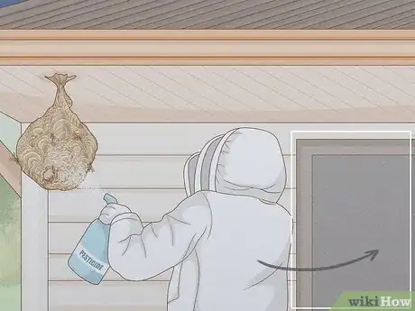 Image titled Get Rid of a Wasp's Nest Step 11