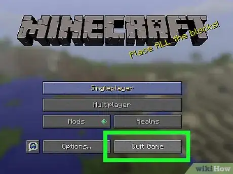 Image titled Get a Skin on Minecraft Step 1