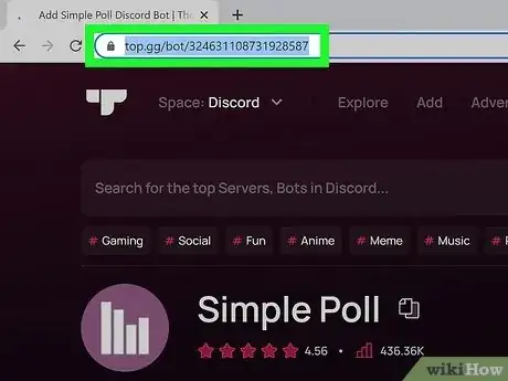 Image titled Create a Poll in a Discord Chat on a PC or Mac Step 1