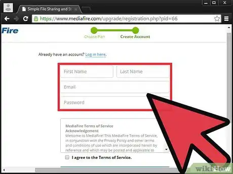 Image titled Upload Files on to Mediafire Step 4