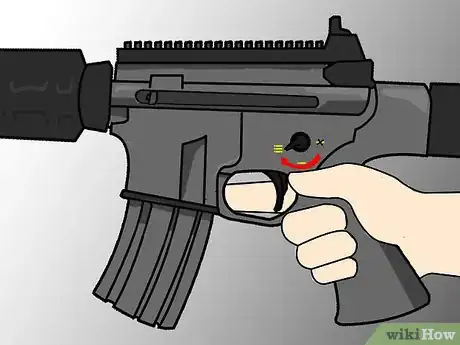 Image titled Properly Shoot an Assault Rifle Step 16