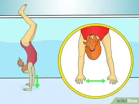 Image titled Do a Handstand in the Pool Step 4