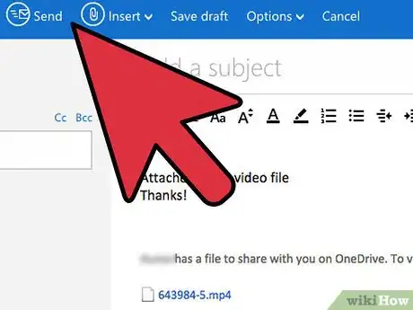 Image titled Send Videos Through Hotmail Step 8