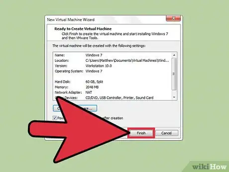 Image titled Install Windows 7 on a VMware Workstation Step 10