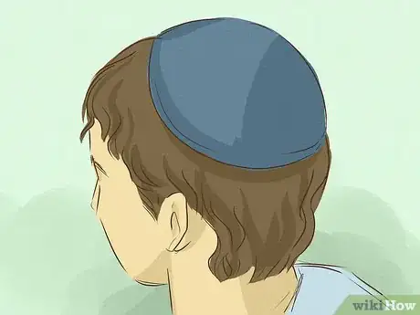 Image titled Wear a Yarmulke Step 1