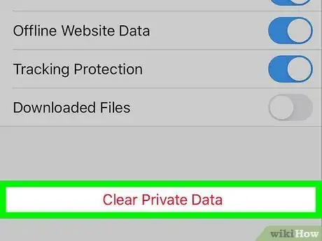 Image titled Clear Your Browser's Cache on an iPhone Step 17