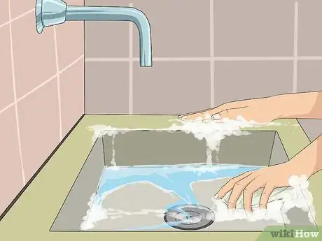 Image titled Give a Baby a Bath in the Sink Step 13