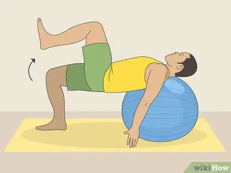 Image titled Do a Bridge Exercise With an Exercise Ball Step 17