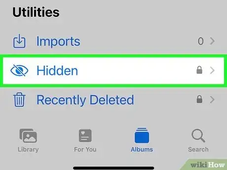 Image titled Make a Private Album on an iPhone Step 8